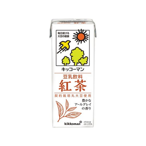 キッコーマンソイフーズ 豆乳 飲料 紅茶 200ML FCB6830-282630-イメージ1