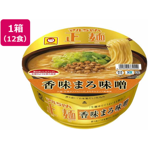 東洋水産 マルちゃん正麺 カップ 香味まろ味噌 12個 FCU2236-イメージ1