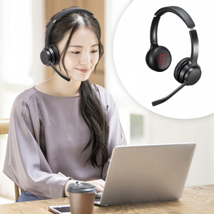 サンワサプライ Bluetoothヘッドセット(両耳タイプ・単一指向性) MM-BTSH62BK-イメージ13