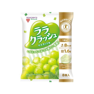 マンナンライフ 蒟蒻畑 ララクラッシュマスカット味 24g×8個 FCU9735-イメージ1