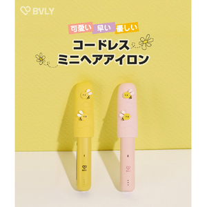 BVLY コードレス ミニヘアアイロン ピンク MS-CL601PK-イメージ5