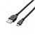 エレコム 2A対応MicroUSB(A-MicroB)ケーブル 0．8m ブラック TB-AMB2A08BK-イメージ1