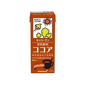 キッコーマンソイフーズ 豆乳 飲料 ココア 200ML FCB6836-317940-イメージ1