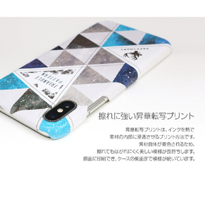 Happymori iPhone XS Max用ケース Triangle Pattern Bar ピンク HM14483I65-イメージ4