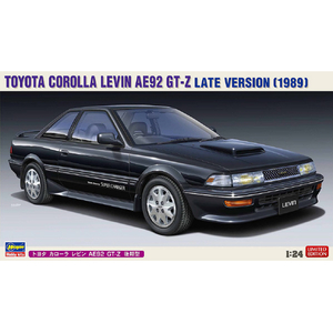 ハセガワ 1/24 トヨタ カローラ レビン AE92 GT-Z 後期型【再販】 20486ｶﾛ-ﾗﾚﾋﾞﾝAE92GTZｺｳｷ-イメージ1