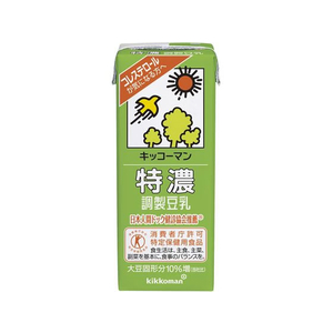 キッコーマンソイフーズ 特濃調製 豆乳 200ML FCB6841-319690-イメージ1