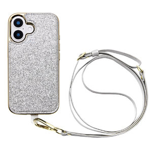 ユニケース iPhone 16用Cross Body Case Duo シャインシルバー UNI-CSIP24M-2CBSS-イメージ1