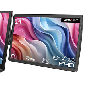 JAPANNEXT 14型液晶ディスプレイ ブラック JN-MDO-IPS140FHD-イメージ1