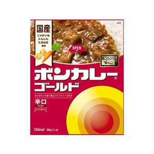 大塚食品 ボンカレーゴールド辛口180g 1個 F719778-イメージ1