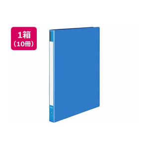 コクヨ リングファイル B4タテ 背幅30mm 青 10冊 1箱(10冊) F833750-ﾌ-424B-イメージ1