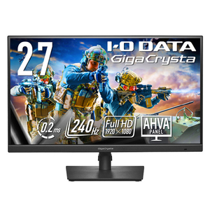 I・Oデータ 27型ゲーミング液晶ディスプレイ GigaCrysta LCD-GD271UAX-イメージ1