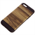 Man & Wood iPhone 6s/6用天然木ケース プロテクションタイプ Cappucino ブラックフレーム I4494I6-イメージ4