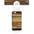 Man & Wood iPhone 6s/6用天然木ケース プロテクションタイプ Cappucino ブラックフレーム I4494I6-イメージ5