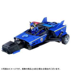 タカラトミー パウ・パトロール ザ・マイティ・ムービー DX変形ビークル チェイス マイティポリスカー ﾊﾟｳﾊﾟﾄMﾑ-ﾋﾞ-DXﾁｴｲｽﾎﾟﾘｽｶ--イメージ1