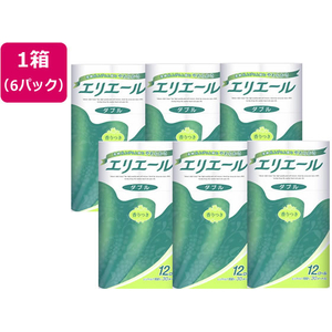 大王製紙 エリエール トイレットティシュー 30mダブル 12ロール×6袋 F035034-723946-イメージ1