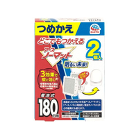 アース製薬 どこでもつかえるアースノーマット 180日用 詰替 2個 FC412MN