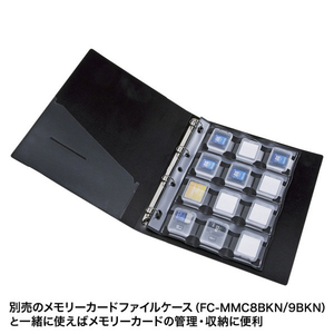 サンワサプライ メモリーカードクリアケース(CFカード用・6個セット) FC-MMC10CFN-イメージ6