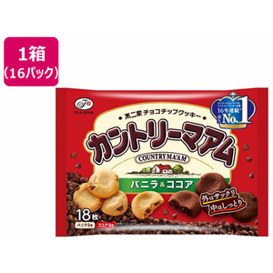 不二家 カントリーマアム バニラ&ココア 16パック FC134PV-イメージ1