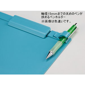 セキセイ クリップボード A4タテ 短辺とじ ブラック 10枚 1箱(10枚) F855096-SSS-3056P-60-イメージ2