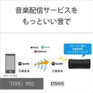 SONY ワイヤレスポータブルスピーカー ライトグレー SRS-XG300 H-イメージ5