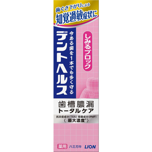 ライオン デントヘルス 薬用ハミガキしみるブロック 85g FC52026-イメージ2