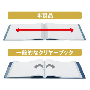 リヒトラブ Mutual クリヤーブック A4 アイボリー ポケット20枚 FC378SN-N2400-16-イメージ4