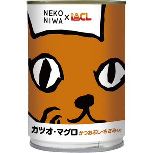 イトウアンドカンパニーリミテッド ジャンボ猫缶 カツオマグロかつおぶし・ささみ入り(400g) NEKONIWA NEKONIWAｶﾂｵMｶﾂｵﾌﾞｼｻｻﾐ400G-イメージ1