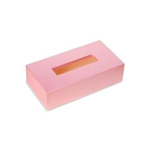 橋本達之助工芸 紀州紀州ティッシュBOX  ペルル ピンク ｷｼﾕｳﾃｲﾂｼﾕBOXﾍﾟﾙﾙﾋﾟﾝｸ-イメージ1