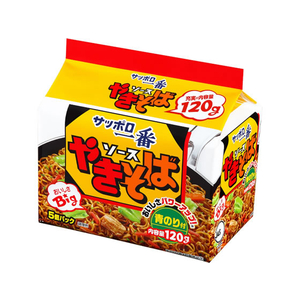 サンヨー食品 サッポロ一番 ソースやきそば 5食パック F726944-YYB5-イメージ1