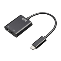 サンワサプライ Type-Cオーディオ変換アダプタ(USB PD対応) MM-ADUSBTC3