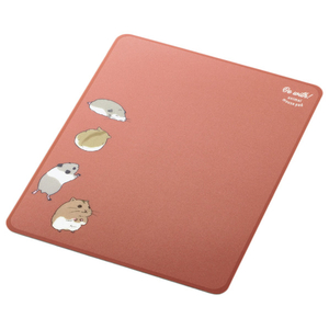 エレコム マウスパッド Be with! animal mousepad ハムスター MP-AN04HAM-イメージ1