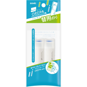 ソニック オレパ withのり 替用のり 2個 FC296SV-SP-1844-イメージ2