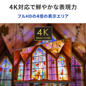 I・Oデータ 50型4K対応液晶ディスプレイ LCD-U501VX-イメージ4