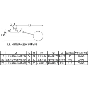 ＳＡＮＥＩ ボールタップ FC889JJ-1448180-イメージ2