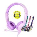 Onanoff 子供用ヘッドフォン BuddyPhones Galaxy パープル BP-GALAXY-PURPLE