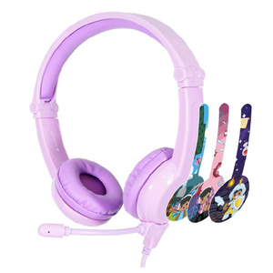 Onanoff 子供用ヘッドフォン BuddyPhones Galaxy パープル BP-GALAXY-PURPLE-イメージ6