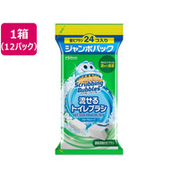 ジョンソン 流せるトイレブラシ フローラルソープ 替え 24個 12パック FC782RJ