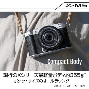 富士フイルム デジタル一眼カメラ・ボディ Xシリーズ ブラック FXM5BJP-イメージ5