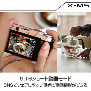 富士フイルム デジタル一眼カメラ・ボディ Xシリーズ シルバー FXM5SJP-イメージ12