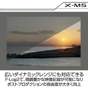 富士フイルム デジタル一眼カメラ・F XｰM5レンズキット Xシリーズ シルバー FXM5LK1545SJP-イメージ10