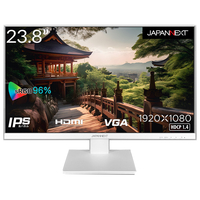 JAPANNEXT 23．8型液晶ディスプレイ ホワイト JN-238I75F-W