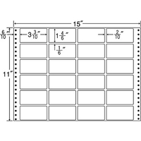 NANA 連続ラベルナナフォーム 15×11インチ 24面 500折 F806611-MT15T