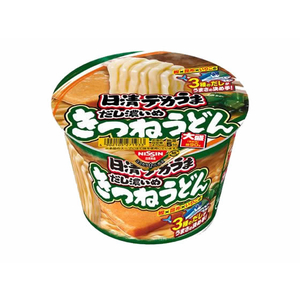 日清食品 日清デカうま きつねうどんだし濃いめ 106g FCU4772-イメージ1