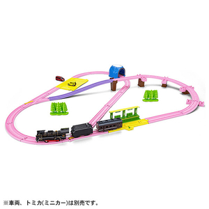 タカラトミー 景色のカラーレールキット～花と鉄道～ PLAブヒン PLｹｼｷﾉｶﾗ-ﾚ-ﾙｷﾂﾄﾊﾅﾄﾃﾂﾄﾞｳ-イメージ2