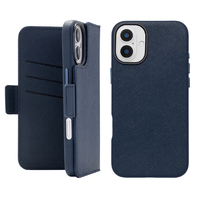 ユニケース iPhone 16 Plus用2Way Mag Flip Case ネイビー UNI-CSDIP24L-2MFNV