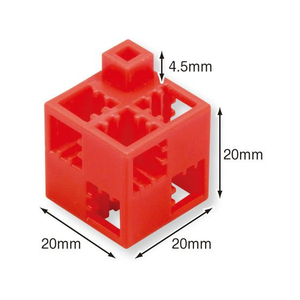 アーテック Artecブロック 基本四角 24P 黄 FCS2835-77741-イメージ4