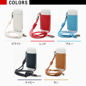 SLG Design Calf Skin Leather iQOS Case レッド SD11530-イメージ14