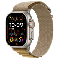 Apple Apple Watch Ultra 2(GPS + Cellularモデル)- 49mm ナチュラルチタニウムケースとタンアルパインループ - S MX4E3J/A