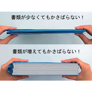 コクヨ クリヤーブック〈ノビータ〉ウェーブカットA4 60ポケット 黒 F856180-ﾗ-TN585D-イメージ3