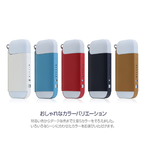 SLG Design Calf Skin Leather iQOS Case タン SD11532-イメージ10